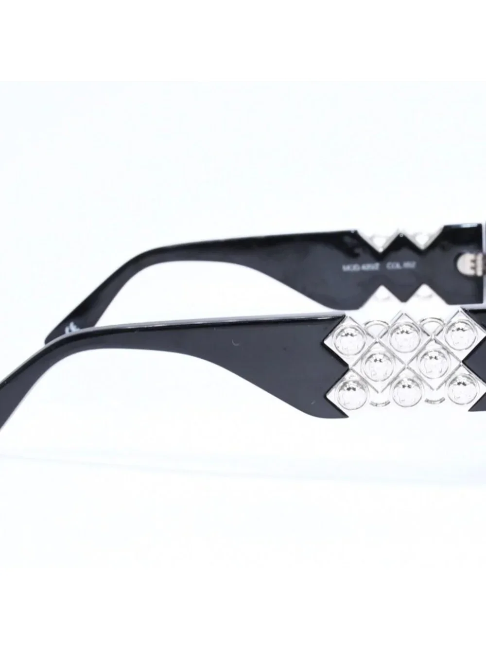 Versace Sunglasses Eyewear Medusa Black Silver